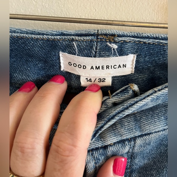 Good American Suede Mixing Skinny Jeans - Picture 8 of 12